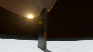 Space Engineers tutorial, how to find the Monolith on Mars.