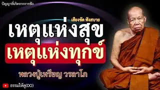 เหตุแห่งสุข เหตุแห่งทุกข์ คืออะไร? | ฟังเทศน์หลวงปู่เหรียญ วรลาโภ #หลวงปู่เหรียญ #ธรรมะสอนใจ #สมาธิ