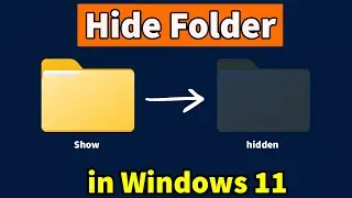 Как скрыть папку в Windows 11