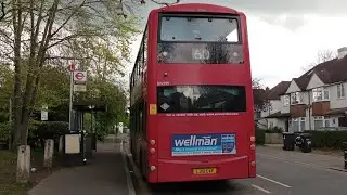 FRV. Arriva London Bus Route 60: Old Coulsdon - Streatham. Wright Gemini 2 VDL DB300 DW299 (LJ10CVF)