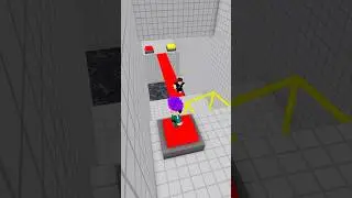 Thanos helping a bacon in Teamwork Puzzles Obby #roblox #shorts
