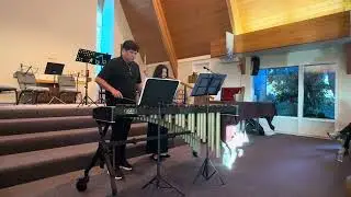 La habanera, percussion duet, BPYO spring recital 2025