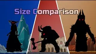 Monsters Size Comparison | Assassin's Creed Valhalla VS AC odyssey Vs AC Origins