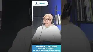 МАГИСТРАТУРА, ЧАСТЬ 1 | Ир. Прими Артинингрум, магистр архитектуры.