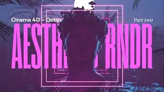 Cinema 4D Octane Beginner Tutorial - Aesthetic scene [Part 2]