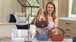 Dooney & Bourke All Weather Leather 3.0 Demi Shoulder Bag on QVC