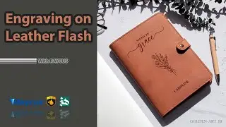 Engraving on Leather Flash😋✔