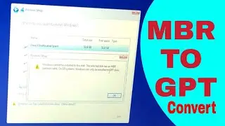 how to convert mbr to gpt ll clean dist ll dist partitions
