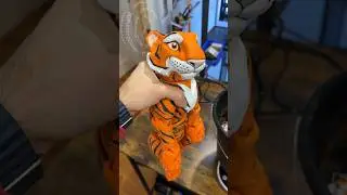 3D Printed  tiger pooped more than its weight 😅😂