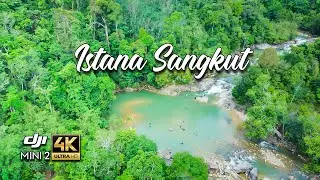 ISTANA SANGKUT KUALA KRAI KELANTAN | THE HIDDEN GEM | ENAM JAHANAM | 4K AERIAL FOOTAGE | DJI MINI 2