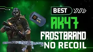 AK-47 NO RECOIL LOADOUT...Frostbrand CREVASSE CRATE.Cold look. Hot damage. Zero mercy. ❄️🔥No recoil.