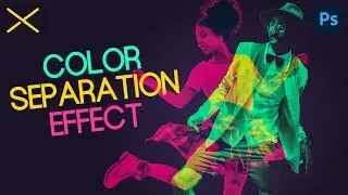 Duotone RGB Channels SPLIT Effect | Photoshop CC 2021 Tutorial