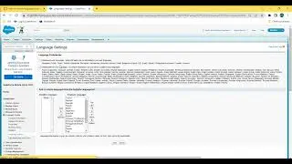 Add or remove languages from the Available Language list #inSalesforce