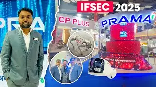 IFSEC 2025 में Security Technology का Future 😱 | Robots, AI Cameras & More! #cctv
