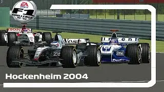 F1 Challenge 99-02 (F1 2004 Mod) BMW-Williams FW26 | Hockenheim (3 Lap Race)
