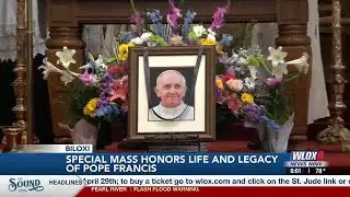 Biloxi Catholic Diocese honors Pope Francis with special Mass