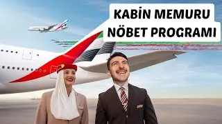 Emirates Kabin Memuru U&ccedil;uş Programı N&ouml;bet/Reserve Ayı