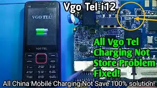 Vgo Tel i12 Charging Not Store Solution || All China Mobile Fake Charging Jumper Solution