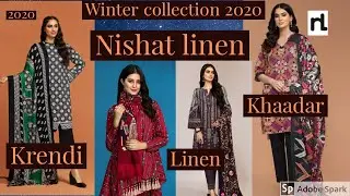 Nishat linen  winter collection  2020