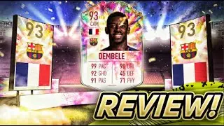SUMMER HEAT SBC DEMBELE (93) PLAYER REVIEW! FIFA 20 ULTIMATE TEAM!