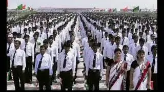 World Highest Crowd Attend India National Anthem 