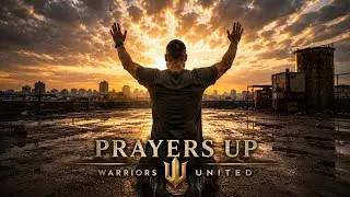PRAYERS UP | Warriors United (Official Lyric Video) | Spiritual Rock Song | Hands High, Knees Down