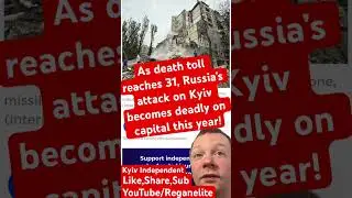 As death toll reaches 31, Russia&rsquo;s attack on Kyiv becomes deadly on capital this year! #news