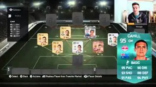 FIFA 15 95 RATED PRO PLAYERS SQUAD Every Pro Player Card In Fifa 15 Squad Builder