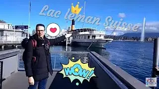 #Lac_Léman #Genève🇨🇭😍😍 #SUISSE بحيرة ليمان 🇲🇦جنيف سويسرا#