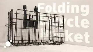Folding Bicycle Basket (Initial Review and Unboxing)  |  (Lazada)
