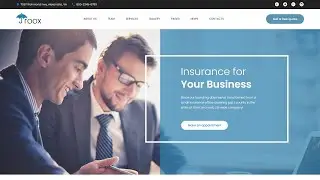 Insurance WordPress Theme by RockThemes Website Template - 62379