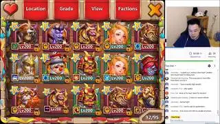 MY ANUBIS BEFORE YOU BUILD Castle Clash