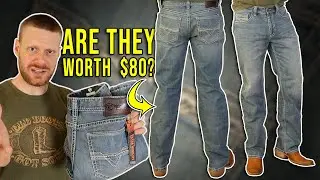 Are Rock & Roll Denim Jeans worth $80? | Relaxed Double Barrel Straight Leg REVIEW