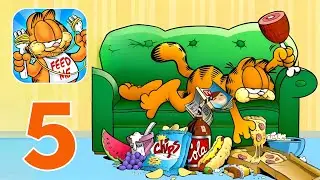 Garfield: My Big Fat Diet - Gameplay Walkthrough Part 5 - Level 41-50 (iOS, Android)