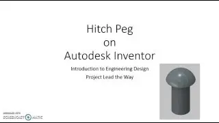 IED Model Train - Hitch Peg Creation