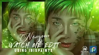 WATCH ME EDIT ft.BTS Kim Namjoon | Speed Edit | Ibispaint X | Franstaetics