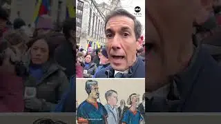 Aaron Katersky reports from outside federal courthouse in Manhattan where ousted Venezuelan leader