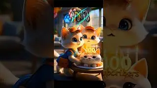 #cute cats#cartoon #moralstory