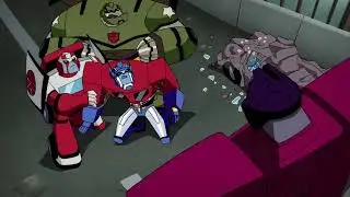 Transformers Animated Replacing Starscream And Bulkhead Voice With SpongeBob And Patrick