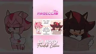 LA MOTO | MINI COMIC SONIC | Fandub Latino #shadowxamy #fandub #sonic #shadamy #humor