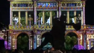 Spectacle nocturne vid&eacute;o-mapping - B&eacute;ziers, 2017