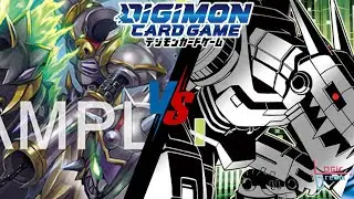 デジカ Digimon Card Game  杜拉罕獸 VS  機械邪龍獸