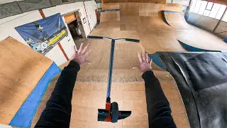 Ich Versuche Nothing Back Scooter Flip!