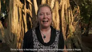 Esta Polyesta on Trance Dance and Ecstatic Dance , Goa, India 2019, Russian Subtitles
