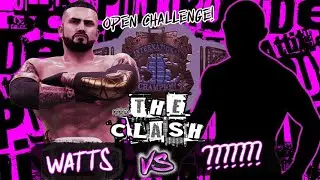 OCW International Championship - Open Challenge Danny Watts vs. ?????? - OCW The Clash 2021