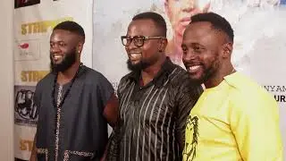Nchifor Valery On The Red Carpet Of A Cameroonian Movie
