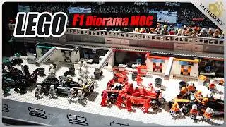 LEGO F1 THE MOVIE APXGP Diorama 4K (Including LEGO SPEED CHAMPIONS 77252 Review)