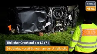 EITERFELD/SCHENKLENGSFELD: 56-J&auml;hrige stirbt auf der L3171 nach t&ouml;dlichem Crash