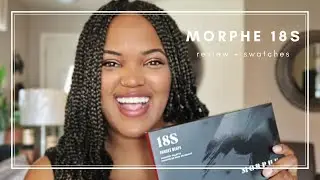 morphe 18s sunset beats artistry palette! | review & swatches