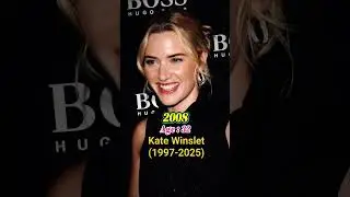 Kate Winslet Then and Now #shorts